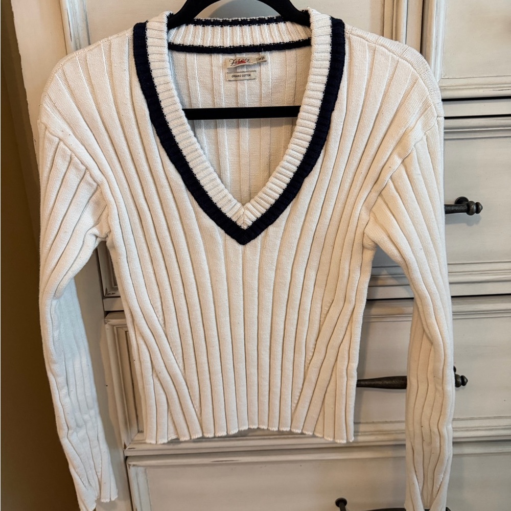 Faherty cotton and cashmere sweater